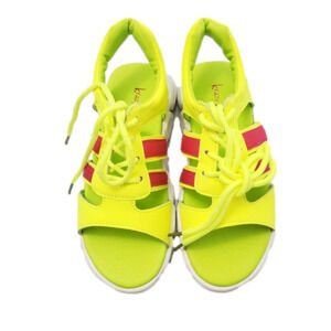 Krazy Kicks Lace up Sandals Size 2